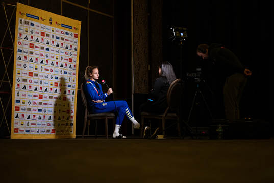 Nathalie Björn of the Swedish women's national football