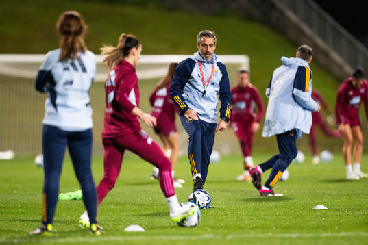 Head coach Jorge Vilda of the Spanish women's national