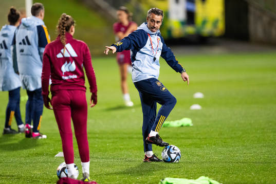 Head coach Jorge Vilda of the Spanish women's national