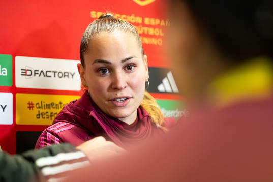 Irene Guerrero of the Spanish women's national football team