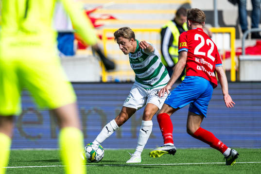 Västerås SKs Simon Gefvert och Simon Bengtsson