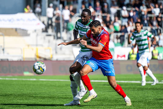 Helsingborgs Amin Al-Hamawi och Västerås SKs Frederic