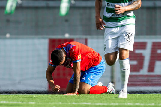 Helsingborgs Lucas Lima deppar