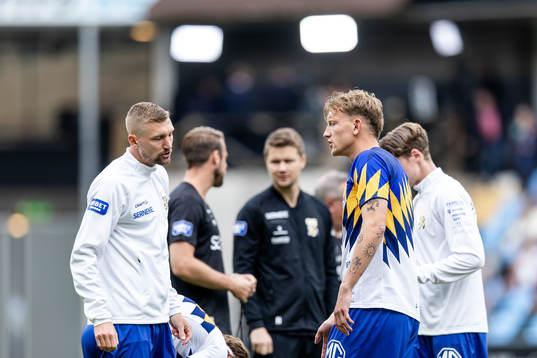 IFK Göteborgs Sebastian Eriksson och Sebastian Hausner