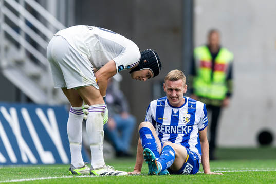 Djurgårdens målvakt Jacob Widell Zetterström och IFK