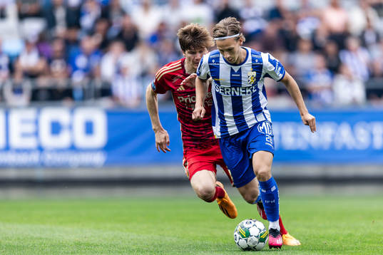IFK Göteborgs Lucas Kåhed och Djurgårdens Oliver Berg
