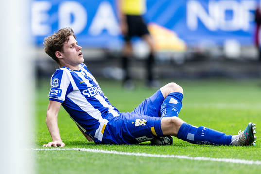 IFK Göteborgs Gustaf Norlin har ont