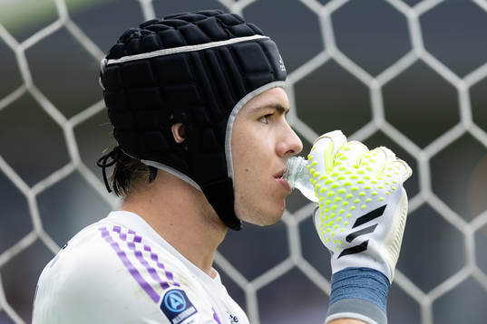Djurgårdens målvakt Jacob Widell Zetterström
