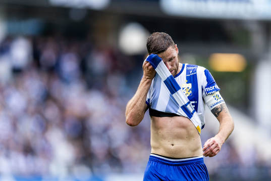 IFK Göteborgs Marcus Berg deppar