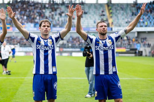 IFK Göteborgs Emil Salomonsson och Marcus Berg