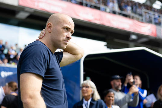 IFK Göteborgs tränare Jens Berthel Askou innan