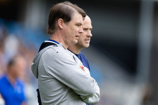 IFK Göteborgs tekniske direktör Ola Larsson och tränare