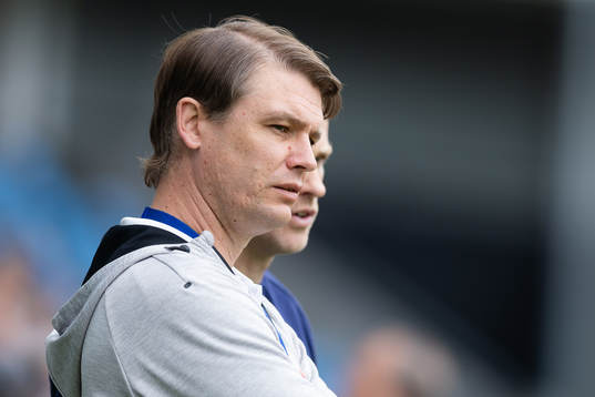 IFK Göteborgs tekniske direktör Ola Larsson och tränare