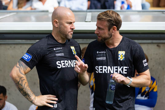 IFK Göteborgs målvaktstränare Lee Baxter och