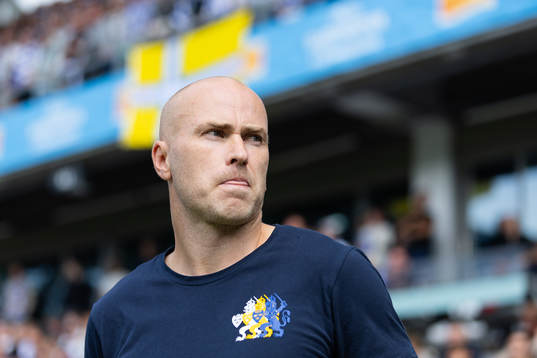IFK Göteborgs tränare Jens Berthel Askou innan