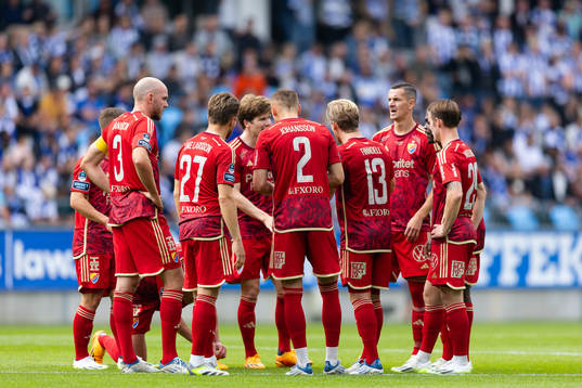 Djurgårdens spelare samlade