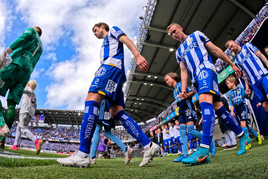 IFK Göteborgs Emil Salomonsson och Sebastian Ohlsson på