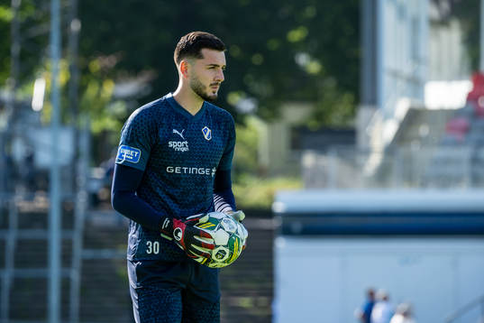 Halmstads målvakt Marko Johansson