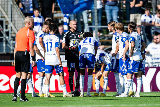 IFK Norrköpings spelare deppar