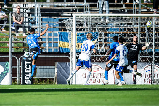 Halmstads Amir Al-Ammari gör 1-0