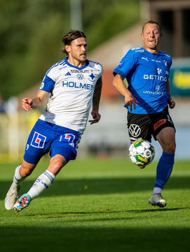 IFK Norrköpings Arnor Traustason och Halmstads Joel