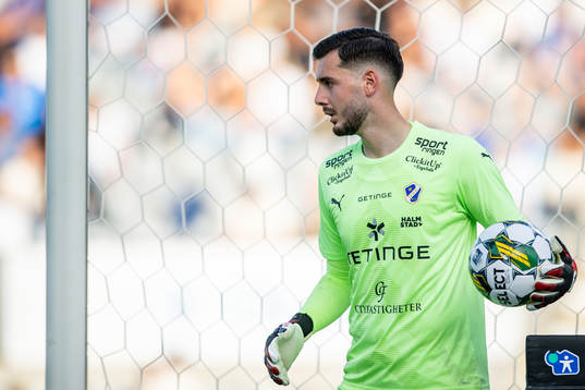 Halmstads målvakt Marko Johansson