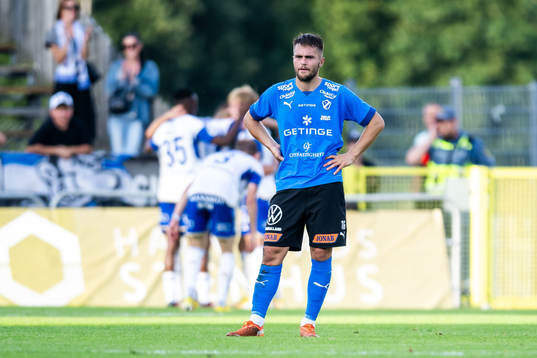 Halmstads Benjamin Hjertstrand deppar