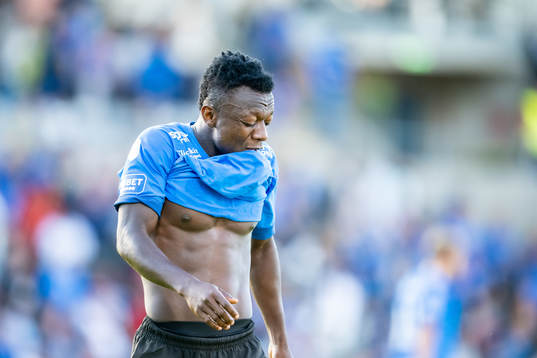 Halmstads Thomas Boakye deppar