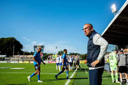 Halmstads tränare Magnus Haglund