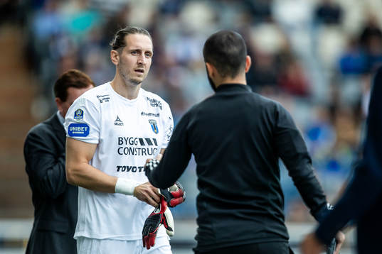 Sirius målvakt David Mitov Nilsson