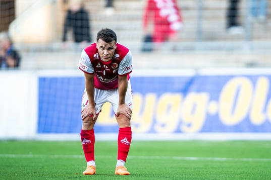 Kalmars Simon Skrabb deppar