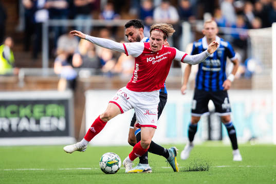 Sirius Joakim Persson och Kalmars Johan Karlsson