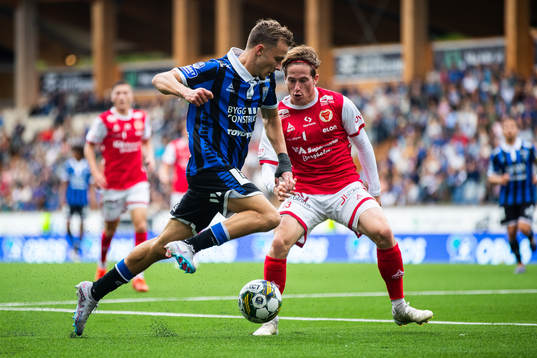 Sirius Melker Heier och Kalmars Johan Karlsson