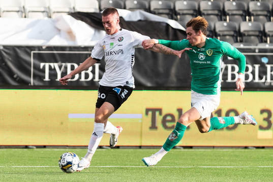 Örebros Samuel Kroon och Jönköpings Södras Adam Ben