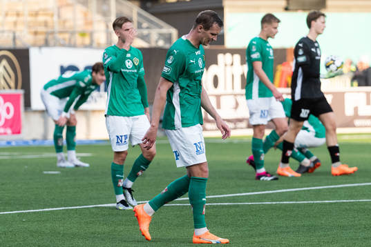 Jönköpings Södras spelare deppar