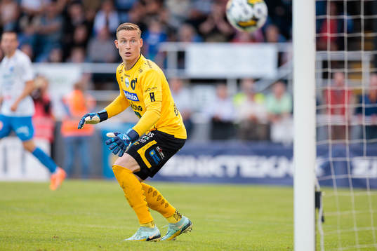 Degerfors målvakt Sondre Lovseth Rossbach
