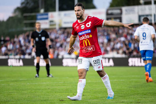 Degerfors Abdelkarim Mammar Chaouche utan sko