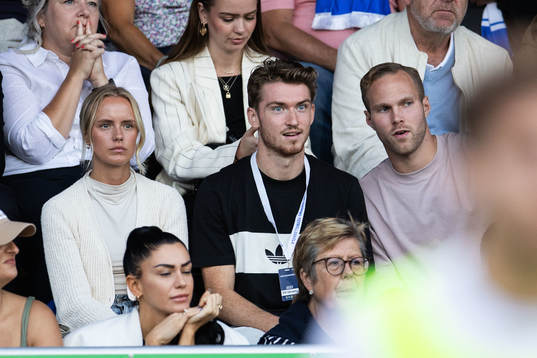 Värnamos Carl Johansson på läktaren