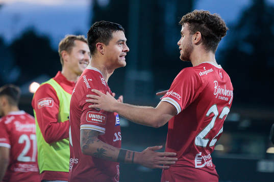 Degerfors Diego De Jesus Campos Ballestero och Justin
