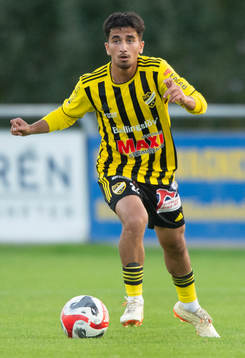 IFK Hässleholms Jan Al Salo i matchen i DM mellan IFK