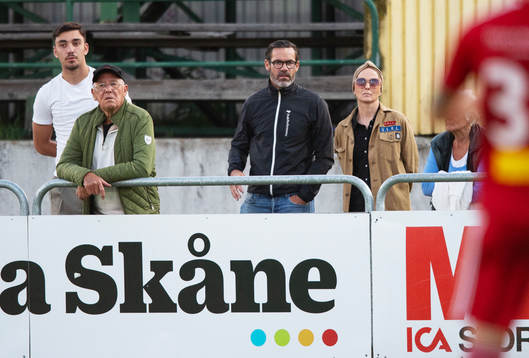 i matchen i DM mellan IFK Hässleholm och IFK Simrishamn, i