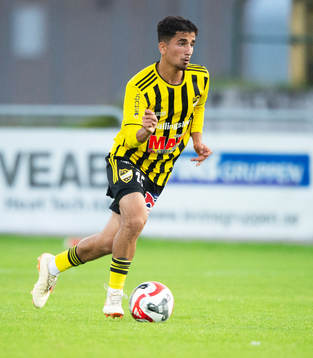 IFK Hässleholms Jan Al Salo i matchen i DM mellan IFK