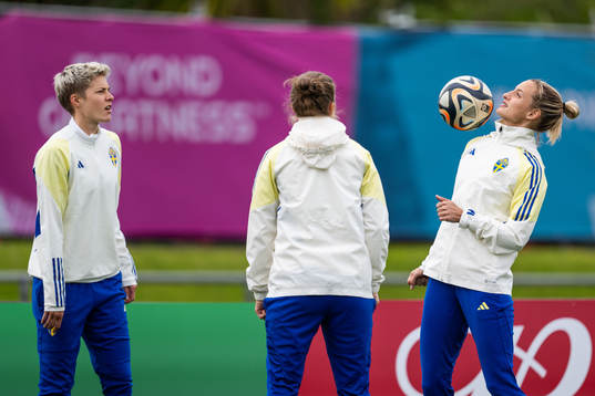 Lina Hurtig, Filippa Angeldahl and Nathalie Björn of the