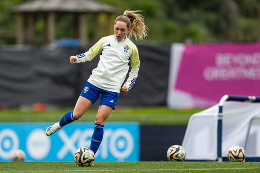 Elin Rubensson of the Swedish women's national football