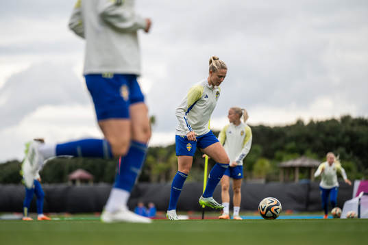 Rebecka Blomqvist of the Swedish women's national football