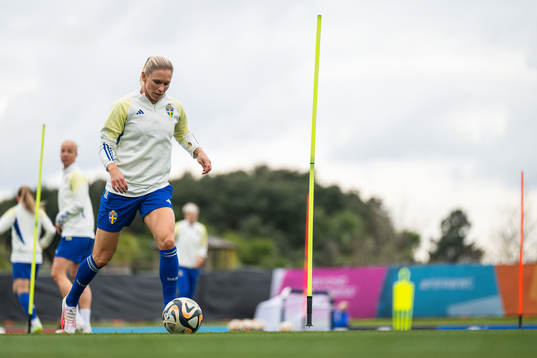 Jonna Andersson of the Swedish women's national football