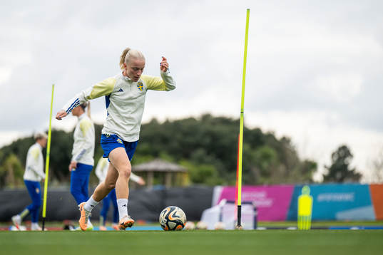 Anna Sandberg of the Swedish women's national football team