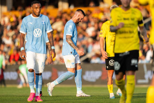 Malmö FFs Pontus Jansson deppar