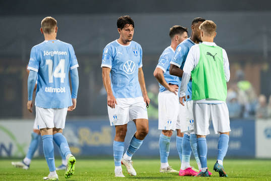 Malmö FFs Stefano Vecchia deppar