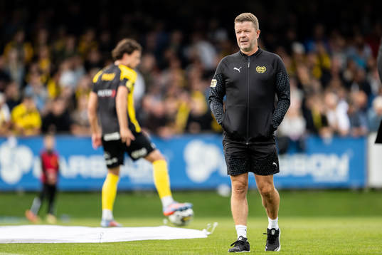 Mjällbys tränare Anders Torstensson